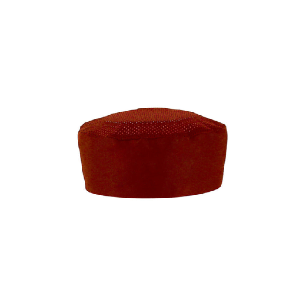 CAC China APHT-1RM Chef's Pride Hat Pillbox 3-1/2"H S/M
