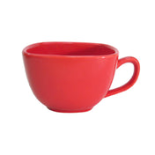 CAC China KC-1-R Color Arts Coffee Cup 8 Oz. 3-3/4"L X 3-3/4"W X 2-1/2"H
