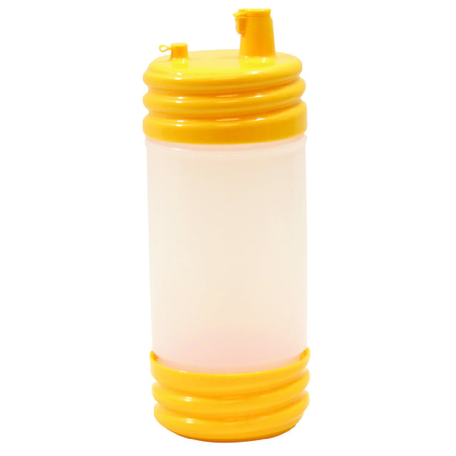 Tablecraft N32LPY PourMaster® Bottle Low Profile Top Yellow