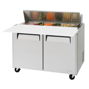 Turbo Air MST-48-12-N M3 Series Sandwich/Salad Unit Two-section Rear Mount Self-contained Compressor