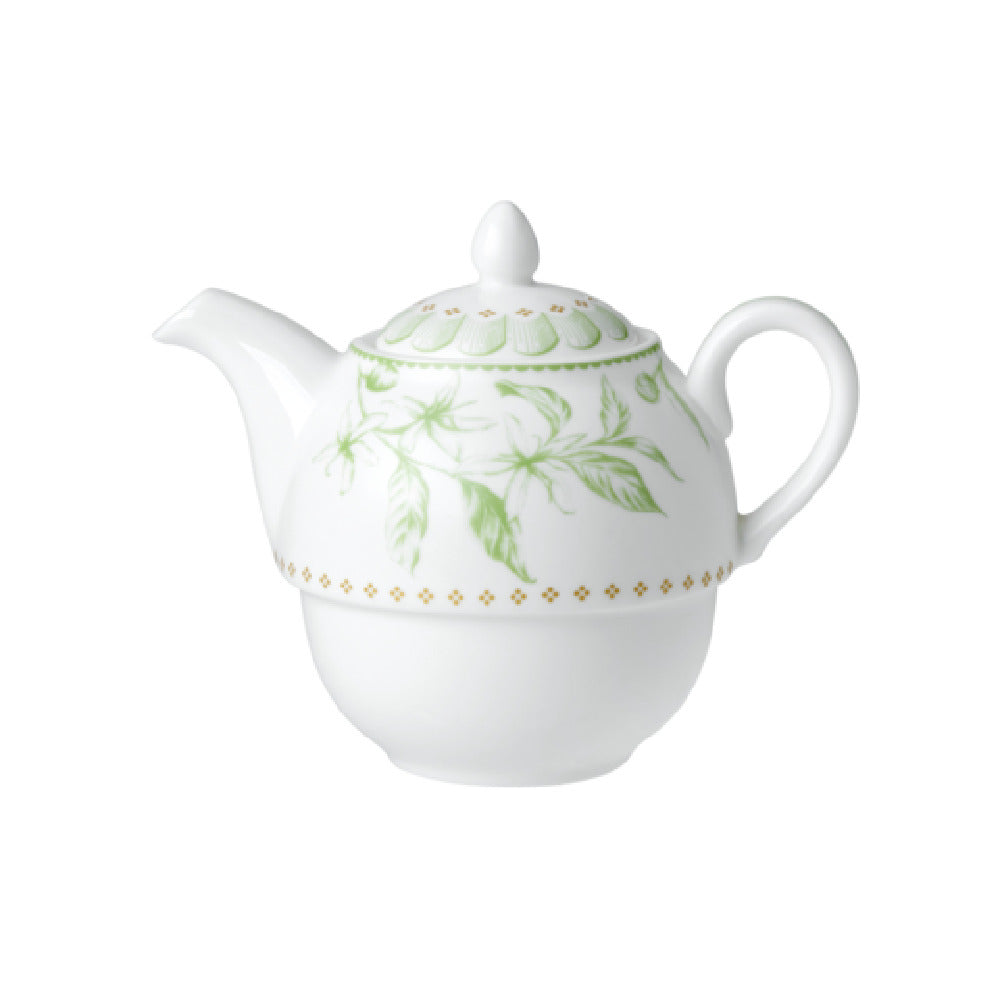 Steelite 82130AND0411B Tea For One Teapot 16.0 Oz 4.875" X 4.0" X 2.375"