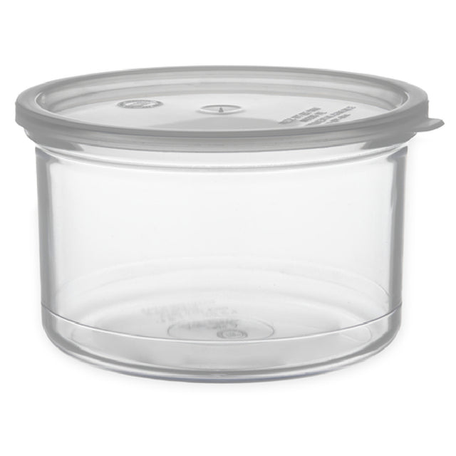 Carlisle 031607 Carlisle Classic Crock 1.5 Qt. Snap-on Polypropylene Lid