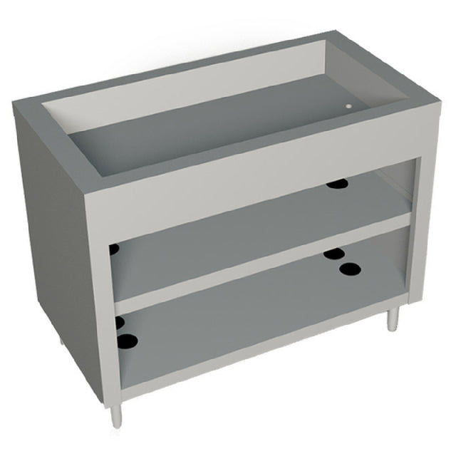 Duke 313-25PG_217125 AeroServ™ Ice Pan Unit 46"W X 24-1/2"D X 36"H 20ga Stainless Steel Top