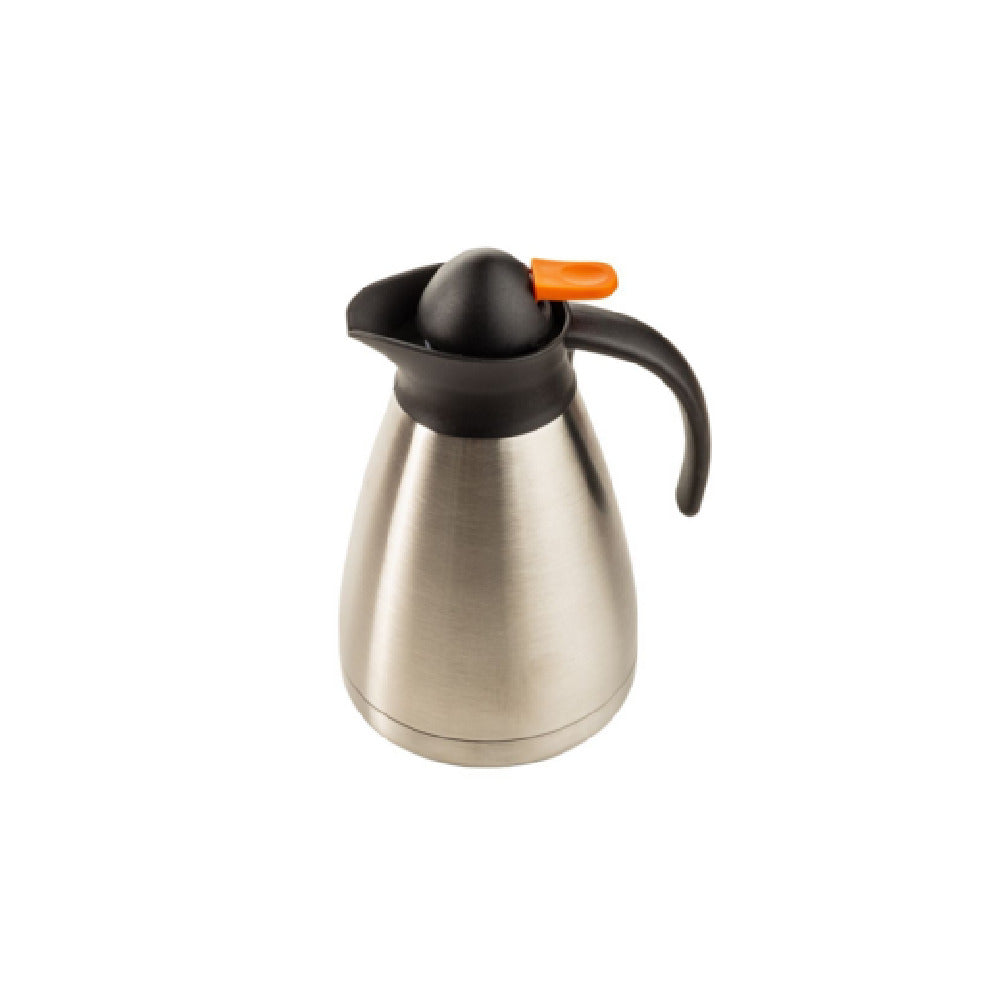 TableCraft Products 12798 - Decaf Lid, 3.75" X 2.625" X 2", Orange Thumb Press