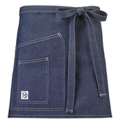 Mercer Culinary M63202DEN Metro Edge® Waist Apron 28-3/4" X 16-1/4" 44" Ties