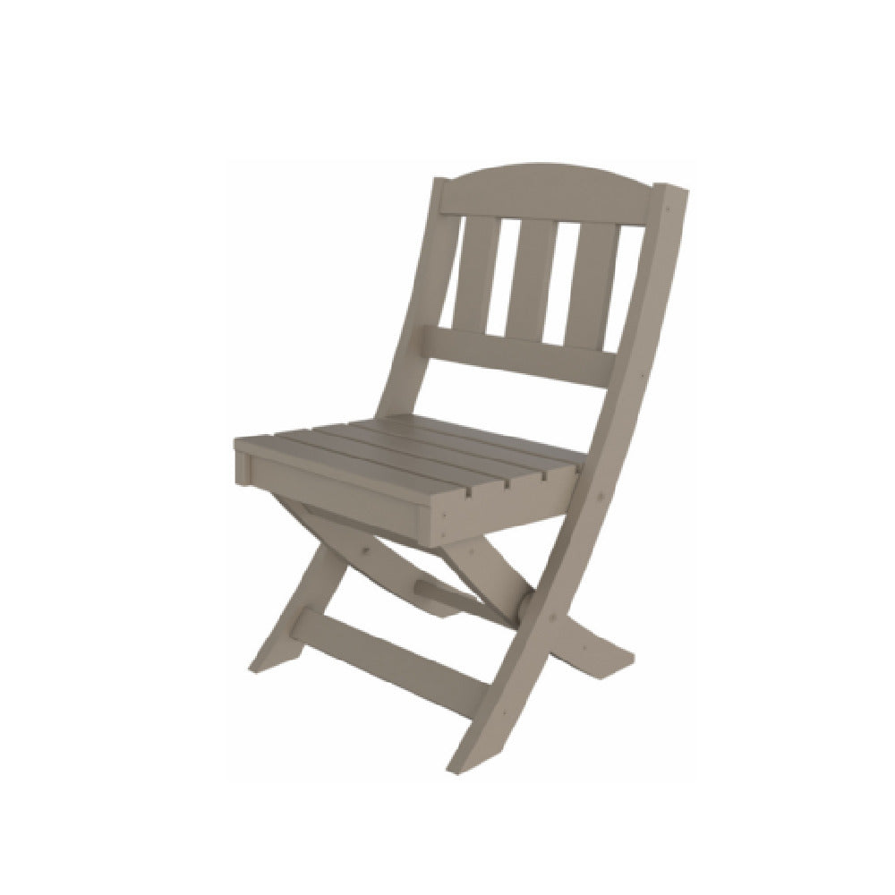 Plantation Prestige 3241400-01 UPGRD - Corolla Folding Bistro Chair, Upgrade Finish