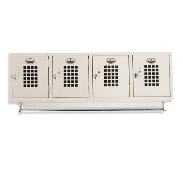 Winholt WL-4 Lockers Wall Mounted 48″W X 18″D X 13-5/8″H (overall)