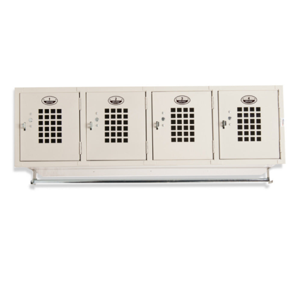 Winholt WL-4 Lockers Wall Mounted 48″W X 18″D X 13-5/8″H (overall)