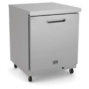 Kelvinator KCHUC27F (738265) 1-solid Hinged Door Undercounter Freezer