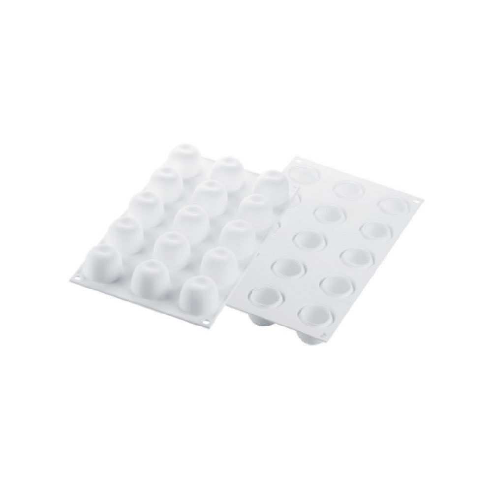 Louis Tellier CURVE MELA CILI 30 CurveFlex Baking Mold (15) Pieces Apple Cherry And Peach