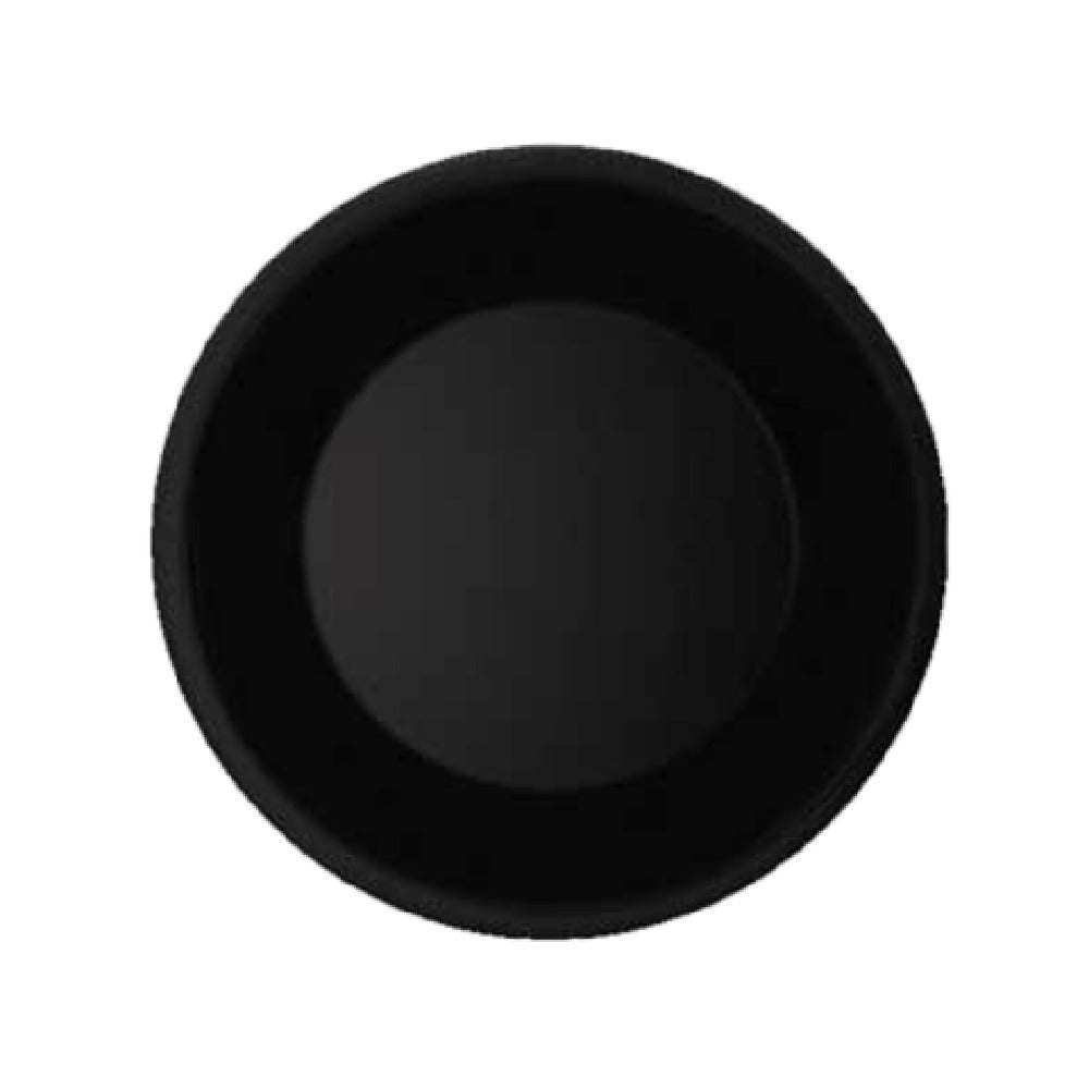 GET Enterprises WP-6-BK Black Elegance™ Plate 6-1/2" Dia. Round