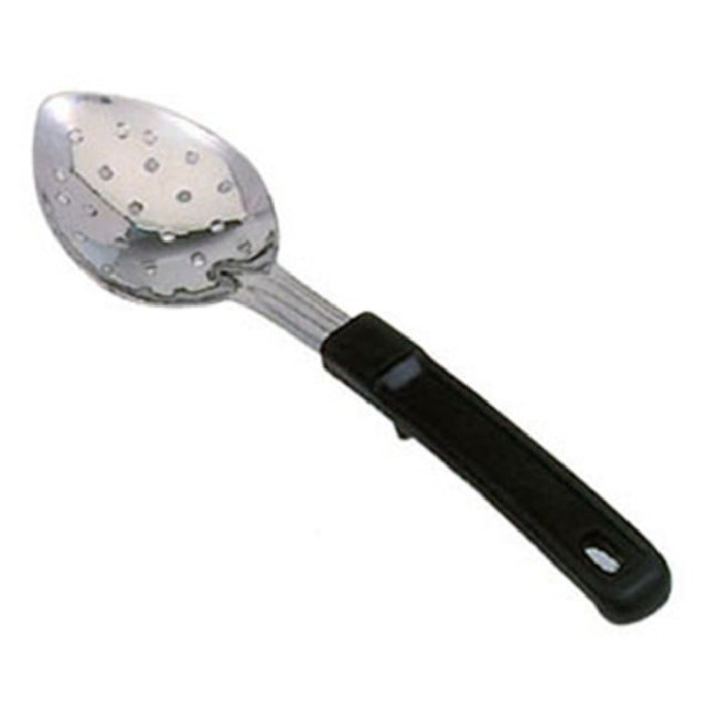 Omcan 80731 13-inch Stainless Steel Perforated Basting Spoon With Stop-Hook Handle