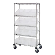 Quantum MWRS-5-92060CL Bin Systems Unit Mobile 36"W X 18"D X 69"H