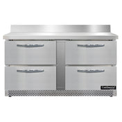 Continental Refrigerator SWF60NBS-FB-D Work Top Freezer Front Breather 60"W