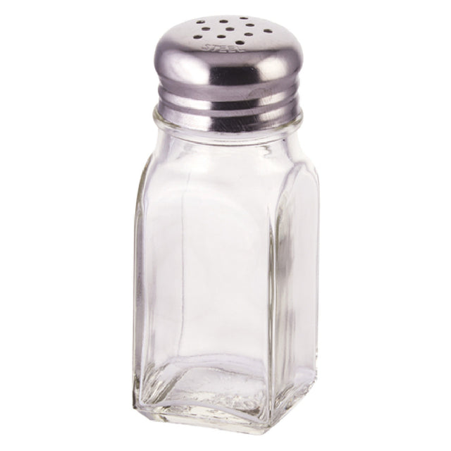 Winco G-109 Glass Shaker 2 Oz. Square