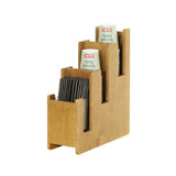Cal-Mil 23187-99 Madera Cup Holder 3 Tier 5"W X 16"D X 12"H