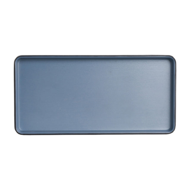 Steelite 7830JB022 Rectangle Plate 9.75" X 4.875" X 0.875" Baja