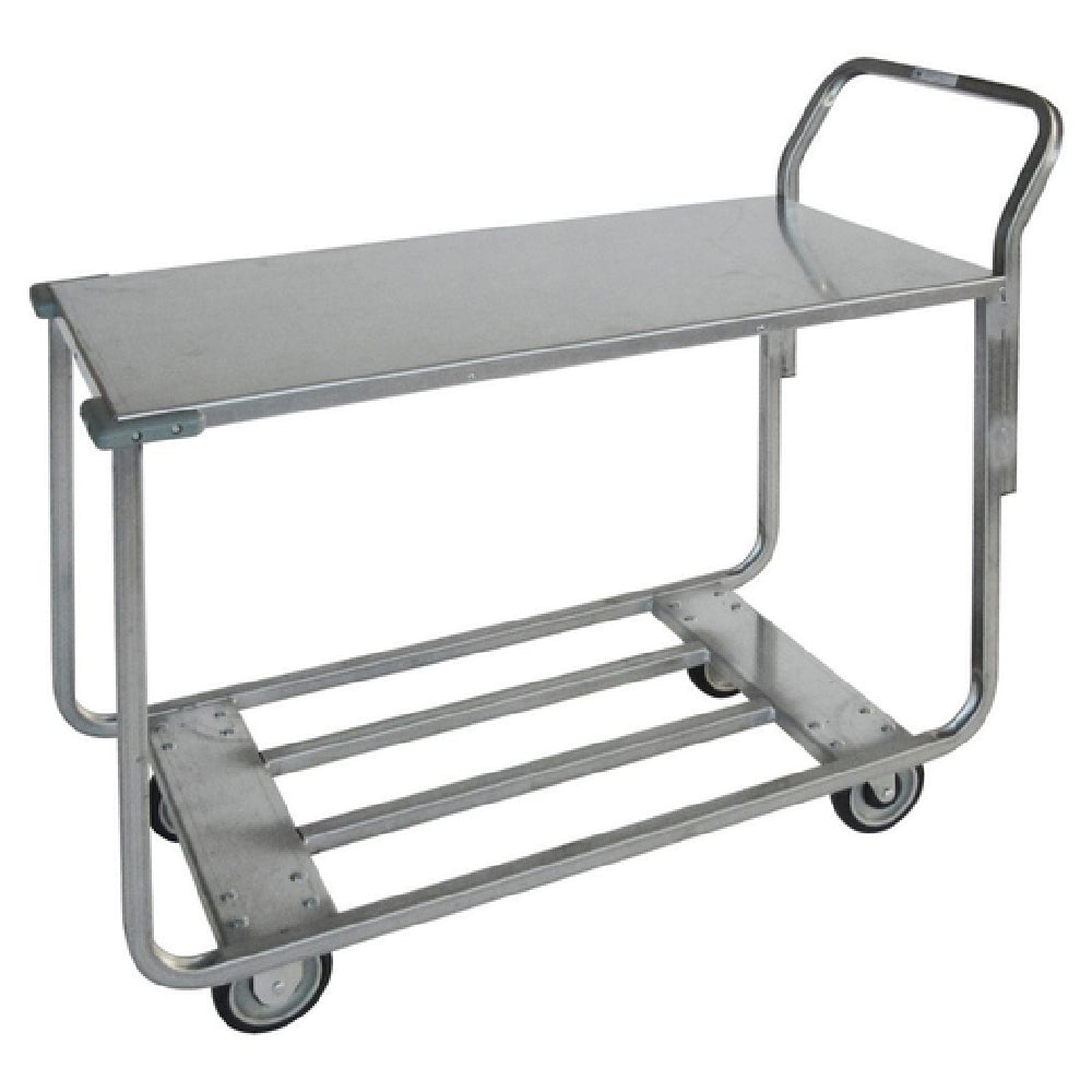 Hubert 92292 - Utility Cart, 2-shelf, 47" X 20" X 40"H