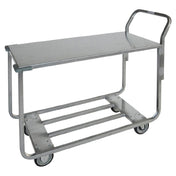Hubert 92292 - Utility Cart, 2-shelf, 47" X 20" X 40"H