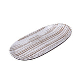 Elite Global Solutions B396110-SDW Oval Plate 11" W X 5-1/4" D X 1" H Stardust
