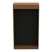 Hubert 63843 - Expressly Hubert® Micro Market Slatwall Snack Kiosk, 48"W X 26 3/4"D X 88"H