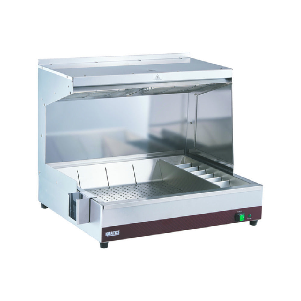 Hubert 212328 - Kratos 29M-158 Fry Dump Station, 26.4"W X 22.4"D X 22.6"H, Countertop