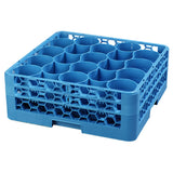Carlisle RW20-114 Carlisle OptiClean™ NeWave™ Dishwasher Glass Rack 20-rounded Compartments With (2) Sure-Lock Extenders