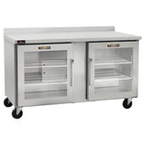 Traulsen CLUC-60R-GD-WTRR - Dealer's Choice CLUC Series Compact Undercounter Refrigerator With Work Top