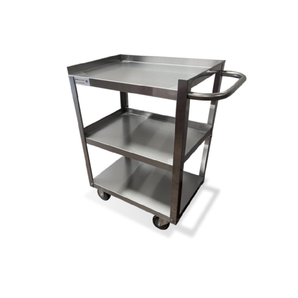 Steel Works Stainless SWCART-3S1624KD Cart 16-1/4" X 28-2/5" X 33"H Stainless Steel