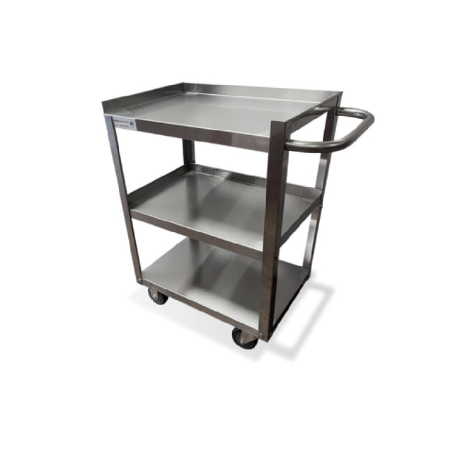 Steel Works Stainless SWCART-3S1624KD Cart 16-1/4" X 28-2/5" X 33"H Stainless Steel