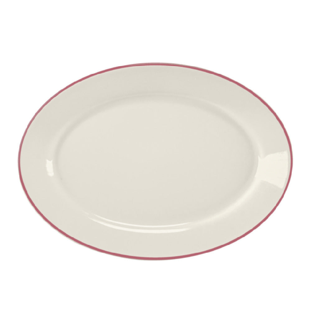 Steelite HL15563928 Rolled Edge Oval Platter 11.75" X 8.0" RE & NR