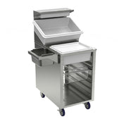 Winholt SSBC-3322-3R-ZPC-KT Chicken Breading Work Station 22-1/10"W X 33"L X 55"H