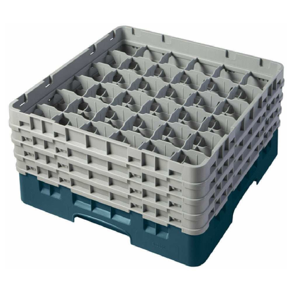 Cambro 36S800414 Camrack® Glass Rack With (4) Soft Gray Extenders Full Size
