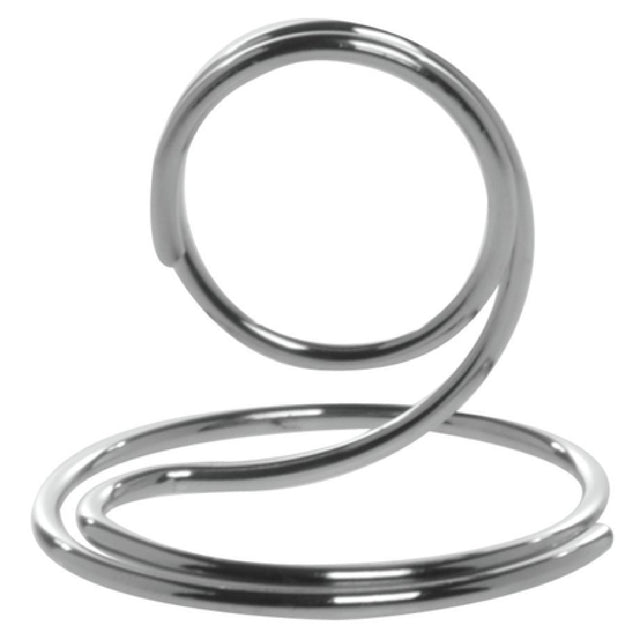 Hubert 27323 - Sign Holder, 2-1/2" X 3-1/4" X 2"H, Double Loop Insert