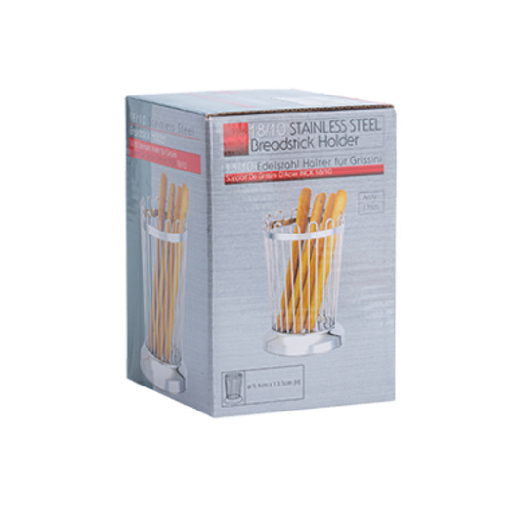 TableCraft Products 258 - Cash & Carry Regent Bread Stick Holder, 3-3/4" Dia. X 5-3/8"H
