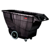 Rubbermaid FG9T1600BLA Structural Foam Tilt Truck Heavy Duty 2100 Lb. Capacity