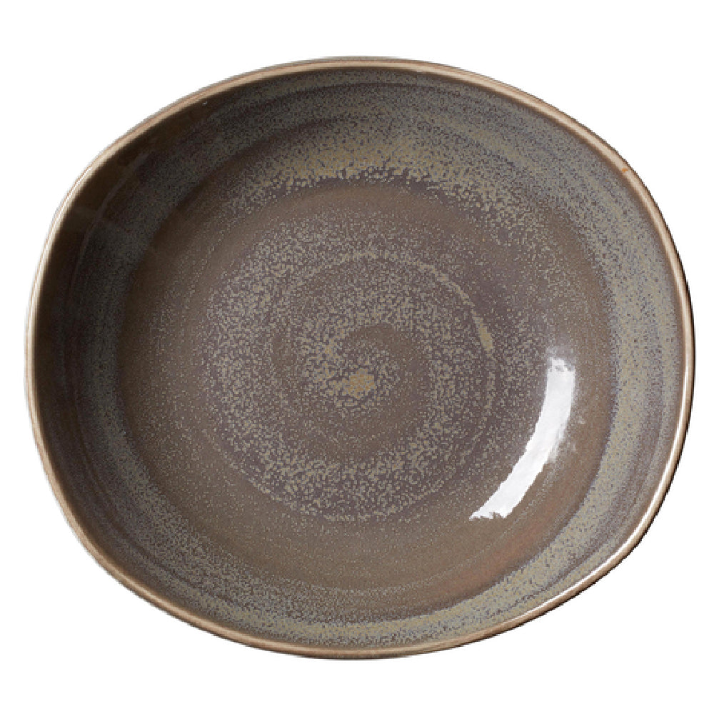 Steelite 17750586 Zest Platter 10.0" X 9.5" X 2.125" Revolution