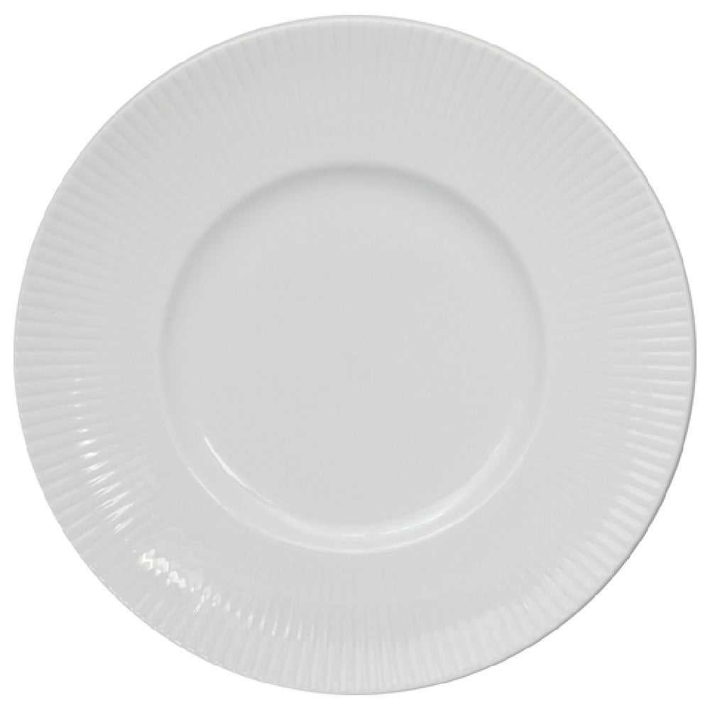 International Tableware SB-65 Plate 6-1/2"D Wide Patterned Rim