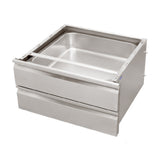 GSW USA DA-2H1520 Double Hanging Drawer For Work Table 23"W X 19-1/4"D X 13-3/4"H