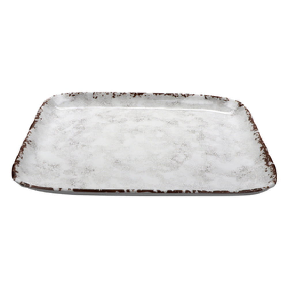 GET Enterprises CS-1412-FM French Mill™ Platter 14" X 11-1/2" Rectangular Irregular