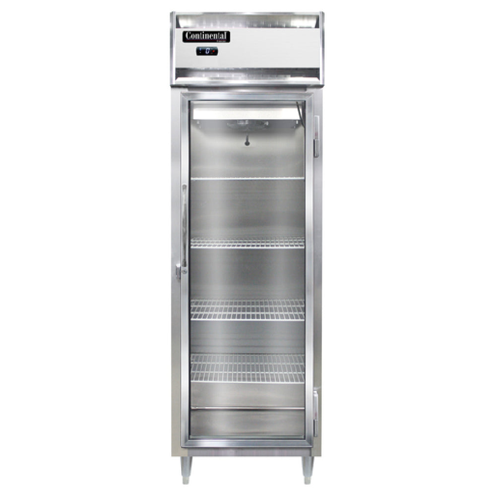 Continental Refrigerator D1FNSSGD Designer Line Freezer Reach-in One-section
