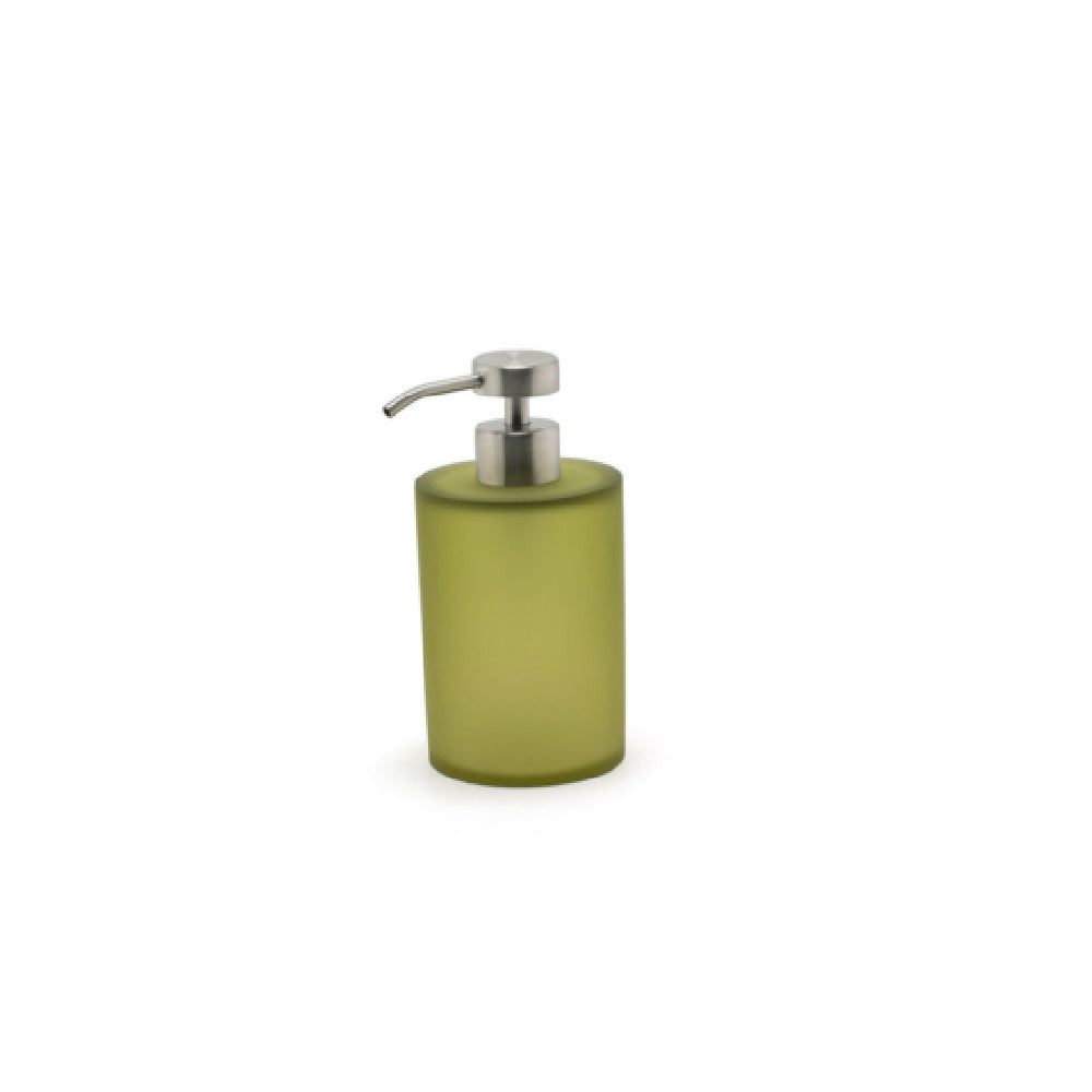 FOH RSP003GRR12 10oz Nassau Pump Sage With Low Profile Brushed Stainless Top