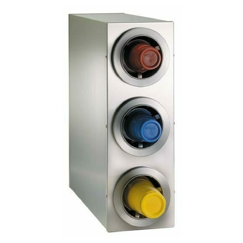 Dispense-Rite CTC-R-3SS - Cup Dispensing Cabinet, Adjustable, (3) ADJ-2F