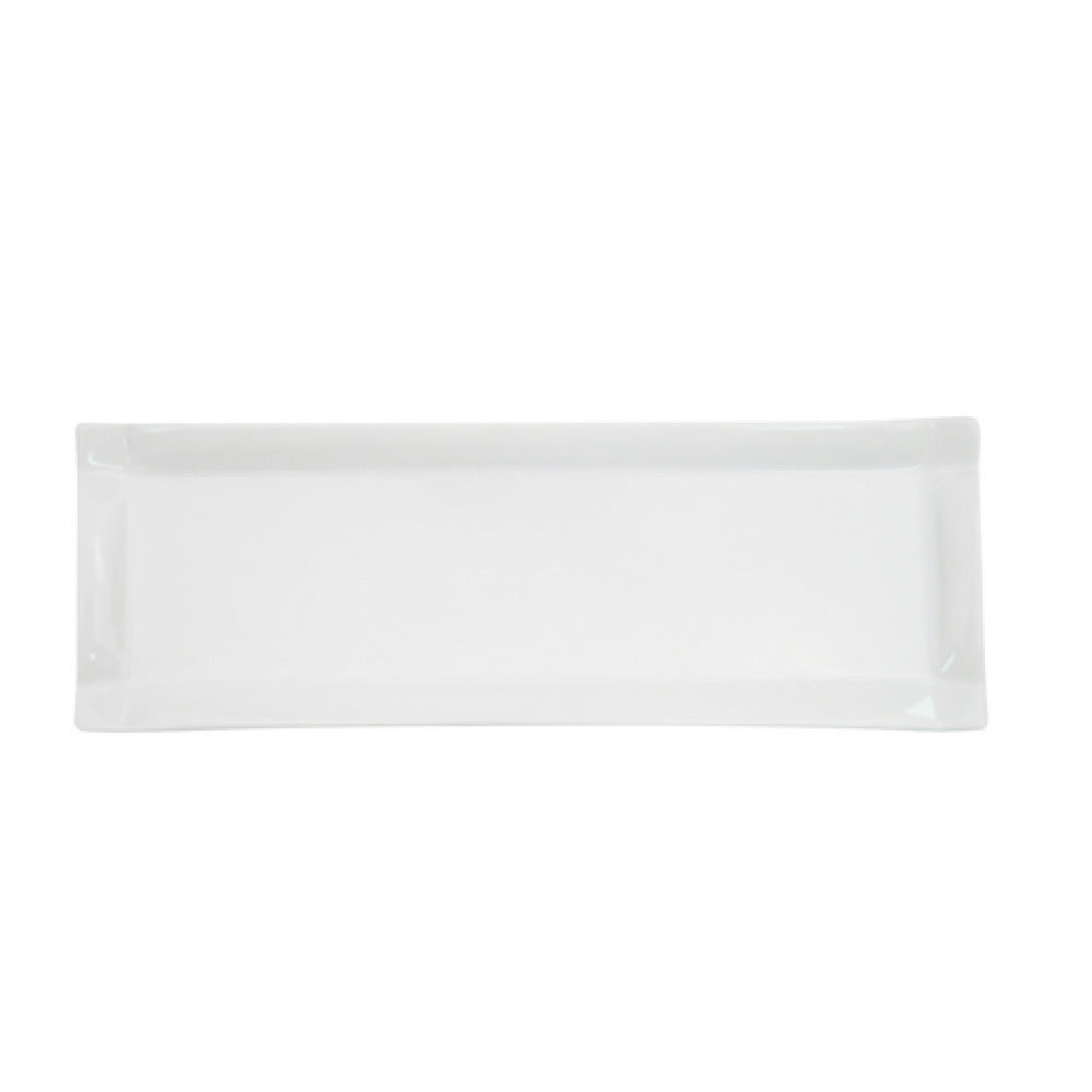 CAC China TMS-61 Times Square Platter 16"L X 5-1/2"W X 1-1/4"H Rectangular