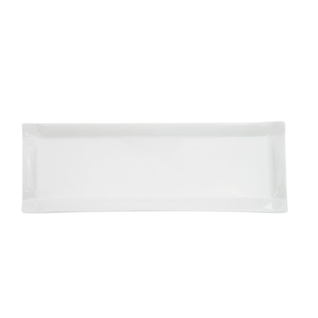 CAC China TMS-61 Times Square Platter 16"L X 5-1/2"W X 1-1/4"H Rectangular