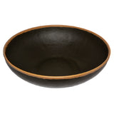 GET Enterprises B-350-BR Pottery Market™ Display Bowl 10 Qt. (11 Qt. Rim-full) 16-1/2" Dia. X 4-1/2"H