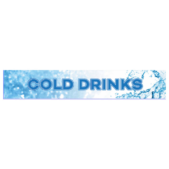 Beverage Air 409-422C-111 Cold Drinks Sign For MMR45 & MMR49