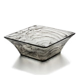 Bon Chef 59037-SMOKE Square Resin Bowl 12.25" X 12.25" X 4.75" 5.5 Qt. Capacity