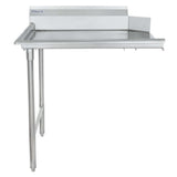 Empura ECDT36L - Clean Dishtable, 36"W X 30"D X 41.5"H, Straight Design