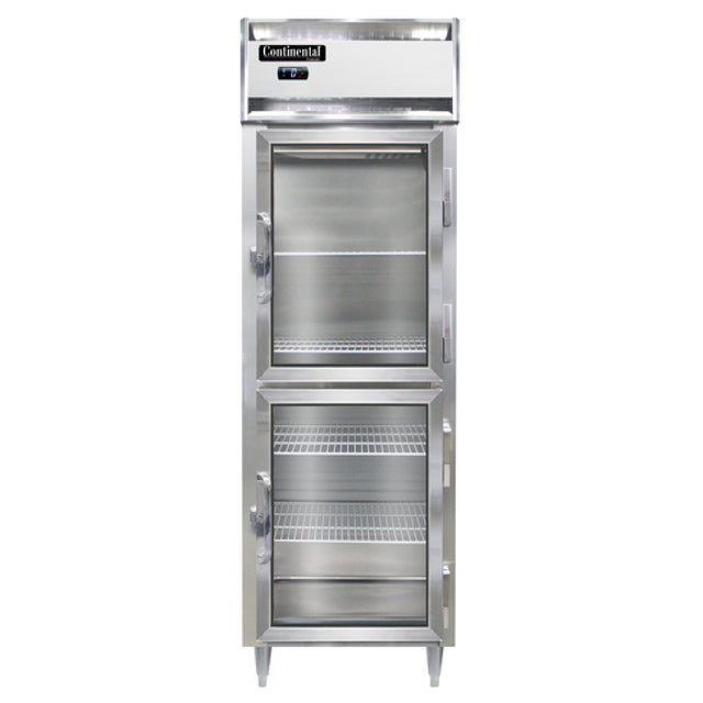 Continental Refrigerator D1FNGDHD Designer Line Freezer Reach-in One-section